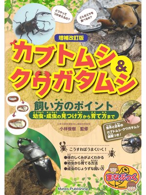 cover image of カブトムシ&クワガタムシ 飼い方のポイント 増補改訂版 幼虫・成虫の見つけ方から育て方まで
